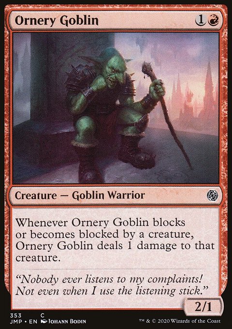 Ornery Goblin